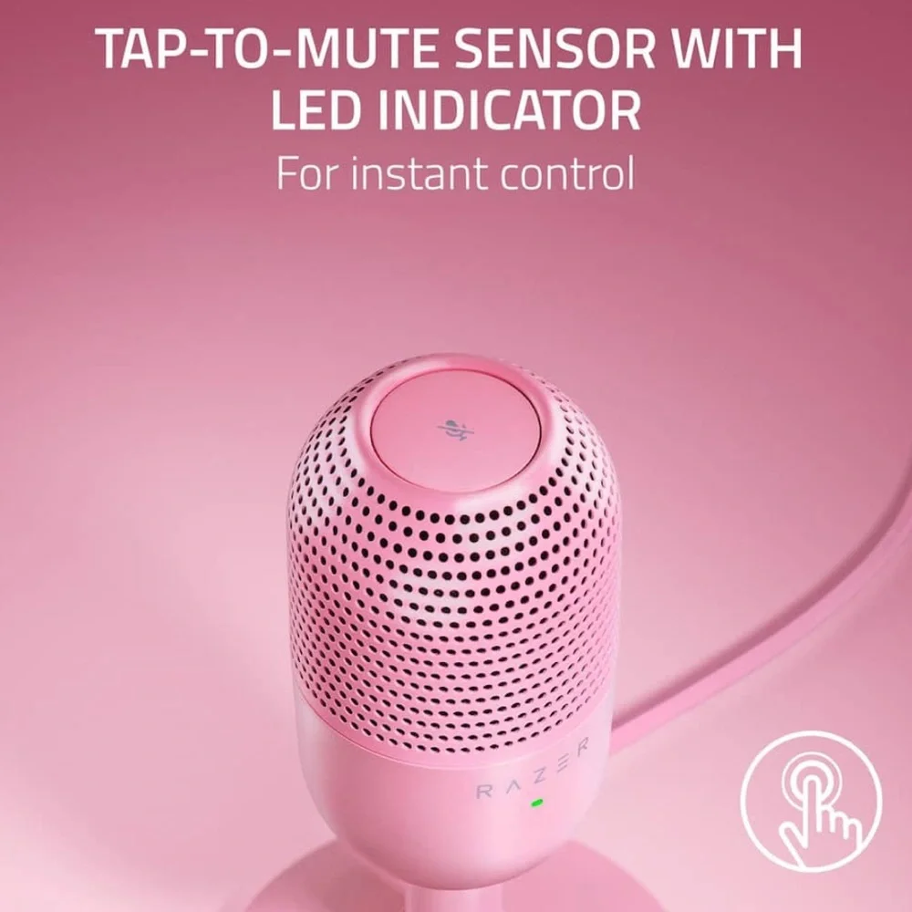 Razer Seiren V3 Mini Ultra Compact USB Microphone | Quartz‎ Edition | NWT